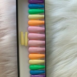 Press on nails-Colorful